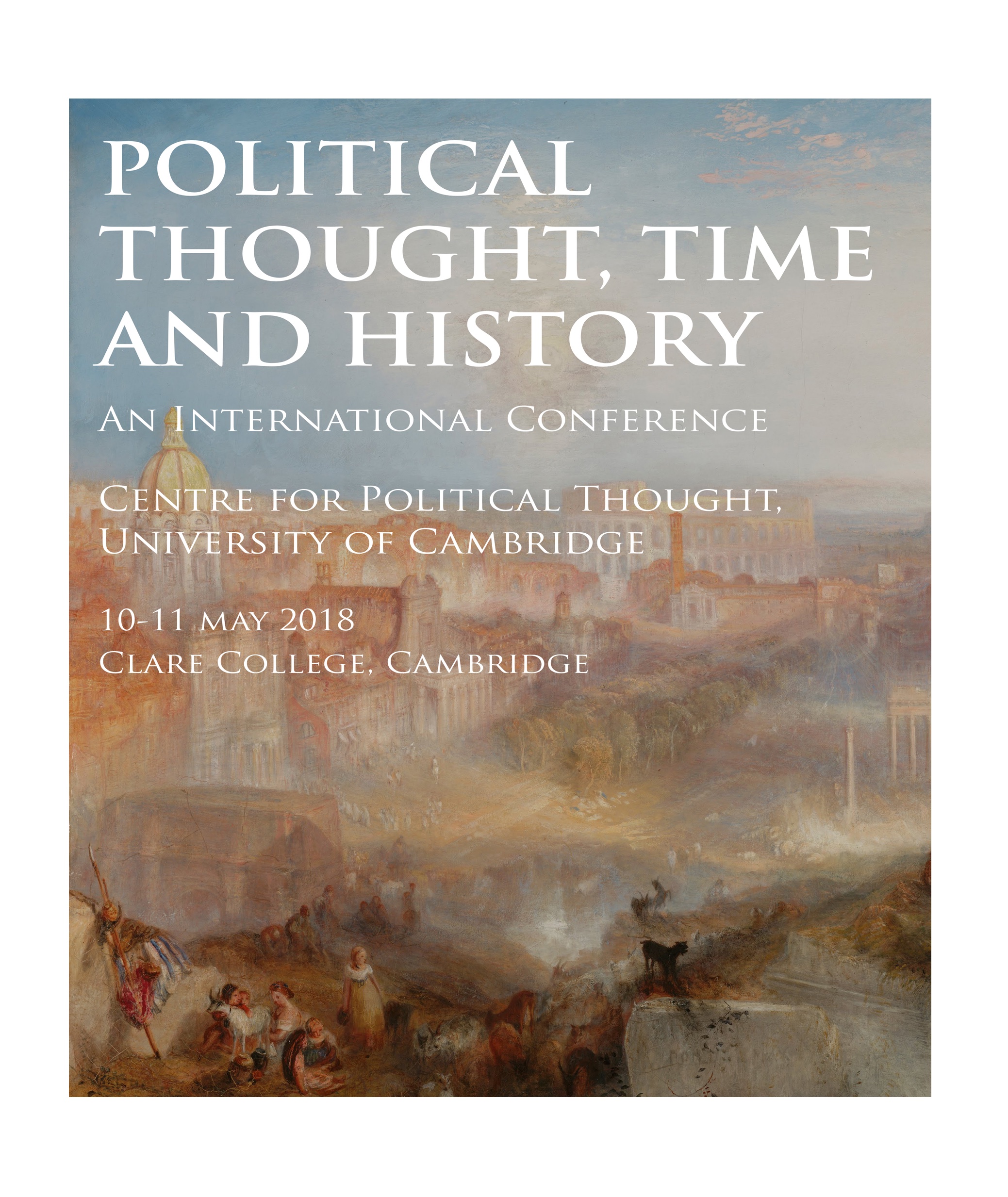 Political Thought, Time and History: An International Conference - Portrait